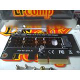 Adapter PCIe x16 x4 x1 ke M.2 NVMe SSD M-Key Converter M2 PCI Express ke M2 Desktop PC - foto 4