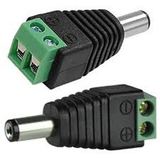 Jack DC Male Sekrup Konektor DC 2 Pin Terminal Baut CCTV Adaptor Power RG59 RG6 Cowok - foto 3