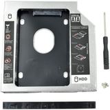 Caddy Laptop SATA HDD SSD 9.5mm 12.7mm Universal Optical Bay Converter Hardisk Slim Slot Tebal Tipis - foto 5