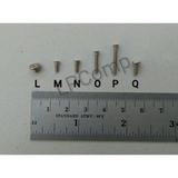 Baut Laptop M2 M2.5 M3 Stainless Steel Putih 2mm 2.5mm 3mm Screw Sekrup 5pcs Presisi - foto 2