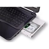 Caddy Laptop SATA HDD SSD 9.5mm 12.7mm Universal Optical Bay Converter Hardisk Slim Slot Tebal Tipis - foto 6