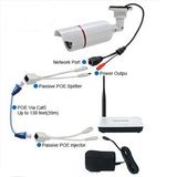 PoE Splitter Injector Passive Kabel Set IP Camera Access Point Router Wireless Jaringan - foto 1