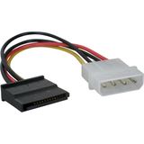 Kabel Power SATA 6 Pin Molex ke SATA  Konektor HDD Hard Disk Power Connector 18cm - foto 2