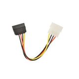 Kabel Power SATA 6 Pin Molex ke SATA  Konektor HDD Hard Disk Power Connector 18cm - foto 4