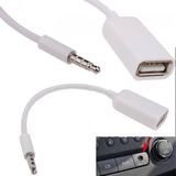 Kabel Audio OTG Male AUX to USB 2.0 Cable Connector jack 3.5mm - foto 2