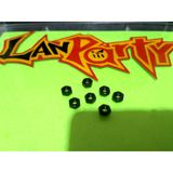 5pcs Mur Lock Nut Carbon Steel M1.6 M2 M2.5 M3 Mur Pengunci Baut 1.6mm 2mm 2.5mm 3mm Hitam - foto 6