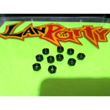 5pcs Mur Lock Nut Carbon Steel M1.6 M2 M2.5 M3 Mur Pengunci Baut 1.6mm 2mm 2.5mm 3mm Hitam - foto 7