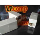 Konektor LAN RJ45 Coupler Penyambung Kabel UTP Ethernet Female to Female 100Mbps CAT6 - foto 8