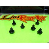 Baut HDD Harddisk 3.5 Inch Power Supply PSU DVD-ROM VGA Card Sekrup Hitam PC Desktop 10 Pcs - foto 1