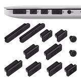 Penutup Lubang Anti Debu MacBook Air Pro Retina A1369 A1466 A1502 Silikon - foto 8