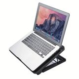 Cooling Pad Laptop Stand 2 Kipas 120mm 17Inch - foto 7