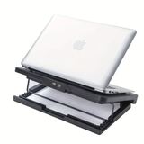 Cooling Pad Laptop Stand 2 Kipas 120mm 17Inch - foto 5