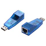 USB to Lan Ethernet Adapter Converter RJ45 Network Card USB 2.0 100Mbps Jaringan - foto 2
