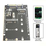 Converter SSD M.2 NGFF to SATA III 2.5 Inch Adapter Card 7mm B Key Support 2230 2242 2260 2280 - foto 8