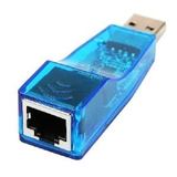 USB to Lan Ethernet Adapter Converter RJ45 Network Card USB 2.0 100Mbps Jaringan - foto 3
