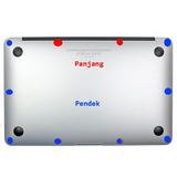 1pcs Baut Casing Macbook Air 11 13 A1466 A1465 A1369 A1370 Screw Sekrup - foto 3