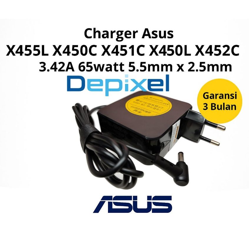 Charger Casan Adaptor Asus A42 K46 U57 S46 F83 5.5x2.5mm 19V 3.42A 65W