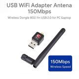 USB WiFi Adapter Dongle 150Mbps Wireless 802.11n 2.4GHz Antena PC Laptop - foto 4