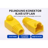 Boot Cover Pelindung Konektor RJ45 LAN CAT5 CAT6 Anti Patah Kabel UTP 5pcs - foto 4