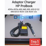Charger Casan Adaptor HP ProBook 4510s 4515s 18.5V 3.5A 65W 7.4x5.0mm - foto 2