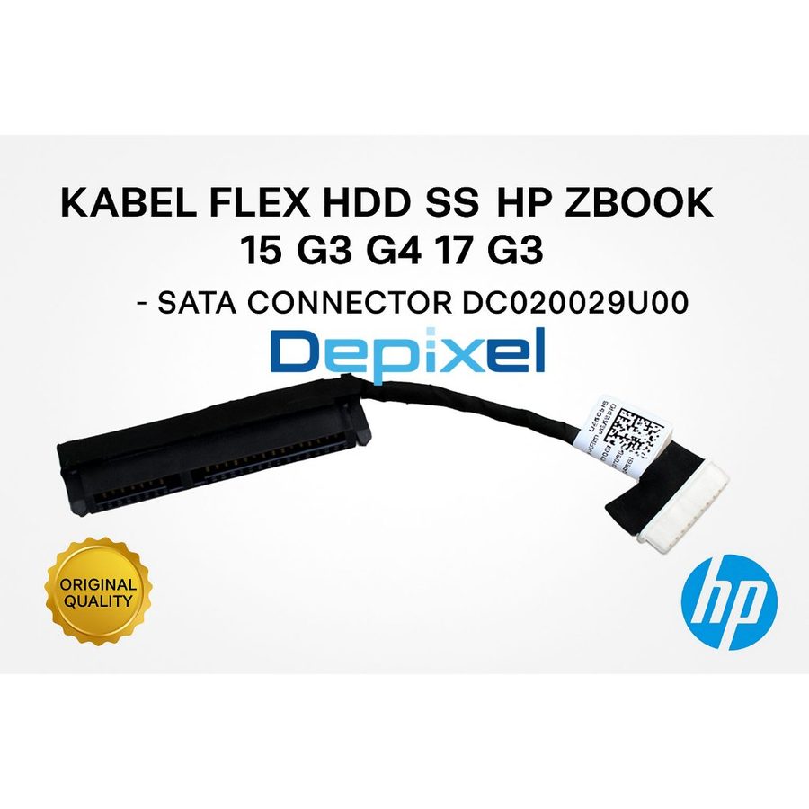 Kabel Flex HDD SSD HP Zbook 15 G3 G4 17 G3 G4 – SATA Connector DC020029U00 Compatible