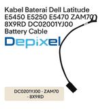 Kabel Baterai Dell Latitude E5450 E5250 E5470 ZAM70 8X9RD DC02001YJ00 Battery Cable - foto 4
