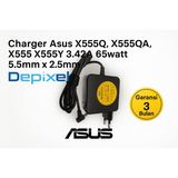 Charger Casan Adaptor Asus X501 X550 X551 X555 X555Q 5.5x2.5mm 19V 3.42A 65W - foto 1