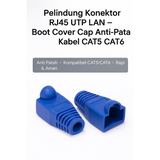 Boot Cover Pelindung Konektor RJ45 LAN CAT5 CAT6 Anti Patah Kabel UTP 5pcs - foto 2