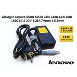 Charger Casan Adaptor ThinkPad SL510 L510 L512 L520 20V 3.25A 65W 7.9x5.5mm - foto 1