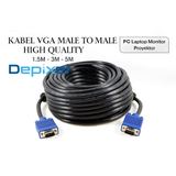 Kabel VGA Male to Male High Quality 1.5M 3M 5M PC Laptop Monitor Proyektor Ferrite Core - foto 6