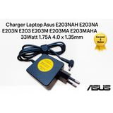 Charger Adaptor Casan Asus E203 E203M E203N E203NA 4.0x1.35mm 19V 1.75A 33W - foto 1