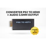 Converter PS2 to HDMI Audio 3.5mm Kabel Adapter Video Playstation ke TV LED LCD - foto 6