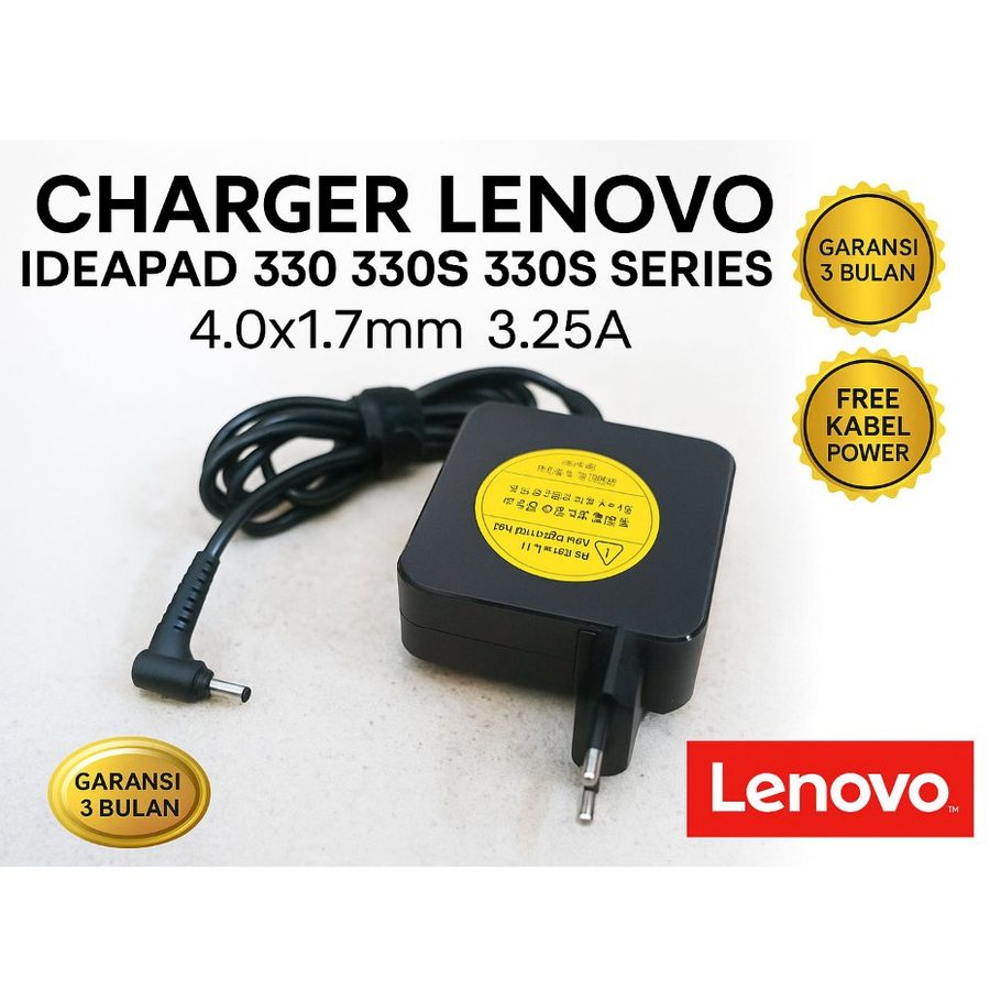 Charger Adaptor Casan IdeaPad V14 V15 V145 S145 110-15 110-17 4.0x1.7mm 65W