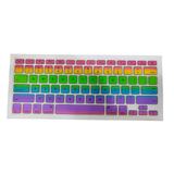Pelindung Keyboard MacBook Air 13.3 Inch 2011-2017 A1369 A1466 Cover Silikon Anti Debu OptiMAC - foto 7