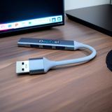 USB Hub 4 Port Adapter OTG Type C High Speed 3.0 2.0 Laptop PC Macbook Depixel Garansi 1 Tahun - foto 6