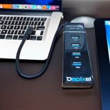 USB Hub 3.0 4 Port High Speed 5Gbps Splitter Adapter Laptop PC Windows Linux MacOS Depixel - foto 6