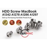 Baut HDD Screw MacBook A1342 A1278 A1286 A1297 - Sekrup Pemasang Harddisk Presisi Kuat - foto 3