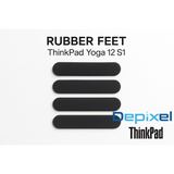 Karet Kaki Laptop Lenovo Thinkpad Yoga 12 S1 Rubber Feet Pengganti Anti Slip 1pcs - foto 3