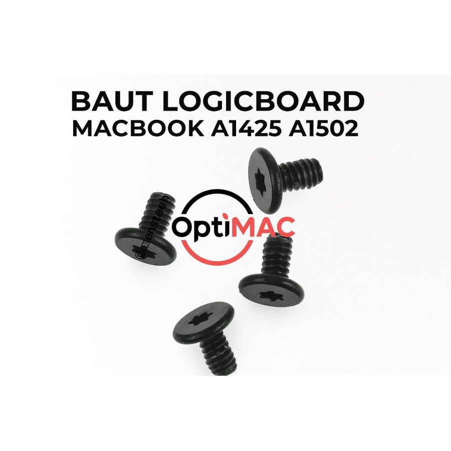 Baut Logic Board MacBook A1425 A1502 A1466 A1465 A1369 A1370 Screw Torx T5 Sparepart Servis