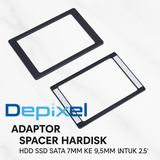 Spacer Hardisk Hdd Ssd Sata 2.5 Inch 7 mm Ke 9.5 mm Adapter Harddisk - foto 3