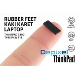 Rubber Feet Kaki Karet Laptop Lenovo Thinkpad T490 T495 P43S T14 - foto 2
