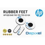 Rubber Feet Karet Kaki Laptop HP 820 840 745 725 755 G3 G4 Anti Slip Pengganti 1pcs - foto 3