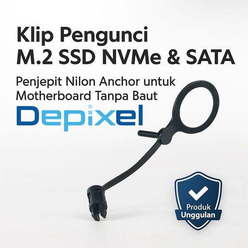 Klip Pengunci M.2 SSD NVMe & SATA – Penj