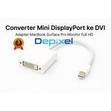 Depixel Converter Mini DisplayPort to DVI Adapter MacBook Surface Pro FHD DP Windows Konverter - foto 1