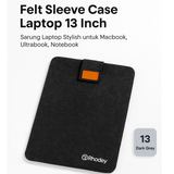 Sleeve Case Felt Laptop 13 Inch - Sarung Laptop Slim MacBook Air Pro Ultrabook - foto 1