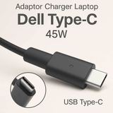Charger Casan Adaptor Latitude 12 13 Chromebook Type-C 45W USB C - foto 3