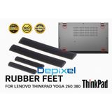 Karet Kaki Laptop Rubber Feet Lenovo Thinkpad Yoga 260 380 390 Pengganti Anti Slip 1pcs - foto 2