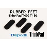 Karet Kaki Laptop Rubber Feet Lenovo Thinkpad T470 T480 Anti Slip Pengganti 1pcs - foto 2