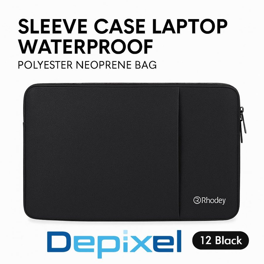 Sleeve Case Laptop 12 Inch Waterproof Polyester Neoprene Bag Tas Laptop Anti Air