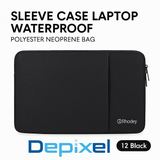 Sleeve Case Laptop 12 Inch Waterproof Polyester Neoprene Bag Tas Laptop Anti Air - foto 1